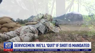 Servicemen: We'll Quit If Vaccine Is Mandated