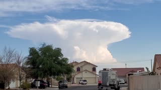 Mushroom Cloud is a supercell thunderstorm in vegas