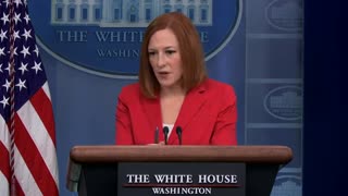 Psaki: "The former president invested billions of dollars in a border wall that was never going to work or be effective"