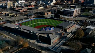 Flyby of High Point Stadium