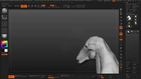 The big guy used ZBrush to make a unicorn, it looks very real, and it is very suitable for learning