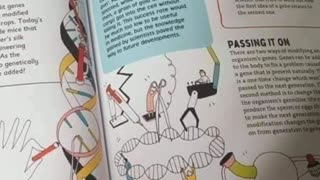 Texts books teaching our children about Cloning and biohacking with Eden's Living TV