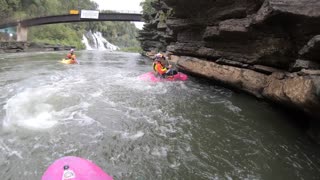 Kayak Cliff Flip