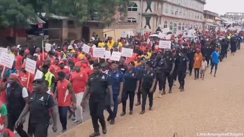 Ghana: protest against rising costs of living (Sept 4, 2022)