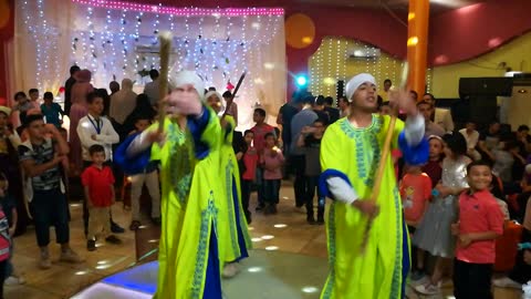 Wife Surprise Groom With Egyptian Dance Team