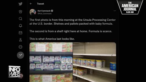 Biden Sends Pallets Of Scarce Baby Formula To Illegal Immigrants