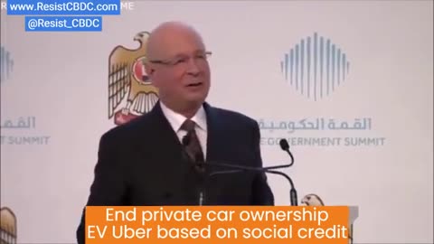 Klaus Schwab - Self Drivenz car