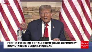 Trump Calls Biden 'King Of The Super Predators' At Event Targeting Black Voters In Detroit, Michigan