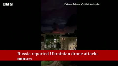Ukraine and Russia hit by overnight attacks!