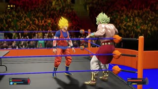 WWE 2K23: Broly VS Goku Extreme Rules Match