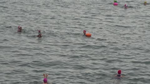 Plymouth Ocean City Devon Christmas Day Swim 2019