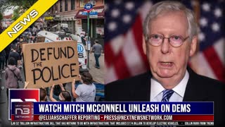 WATCH Mitch McConnell UNLEASH on Dems who Want to Defund the Police