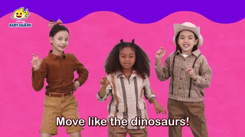 🦖Dance Like the Dinosaurs! - Baby Shark's Adventure - NEW Series in 4K - Baby Shark Official