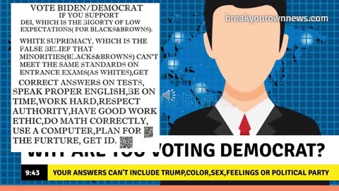 Why are you voting Democrat?