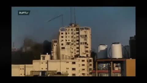 Isarael vs Palestine war bombing scene :(