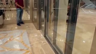 Inside the world largest elevator