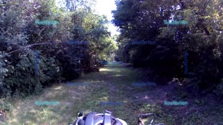 Scarborough North Rail Trail (northern part is fenced off, dead-ends at fence) Timelapse