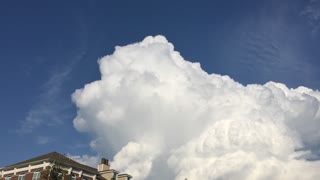 Rotating Clouds But No Tornado