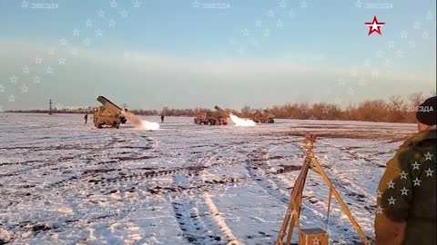 the Korsa artillery division from the DPR army supported the forces of the republic