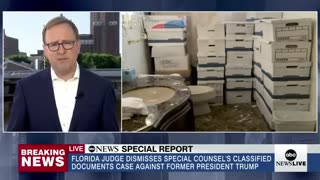 Judge dismisses Donald Trump's classified documents case | ABC7