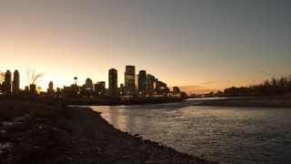 Fishing downtown calgary