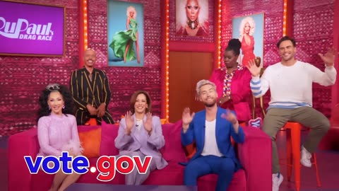 Kamala Harris Launches Presidential Campaign on RuPaul's Drag Race