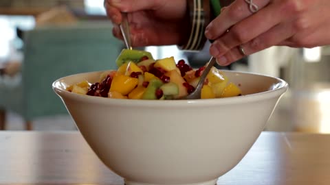 Fruit Salad Bowl Fruits Fruit Healthy Food Fresh