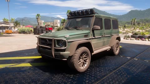 Rebuilding a Mercedes-Benz G 65 AMG - Forza Horizon 5 Thrustmaster T300 RS Gameplay