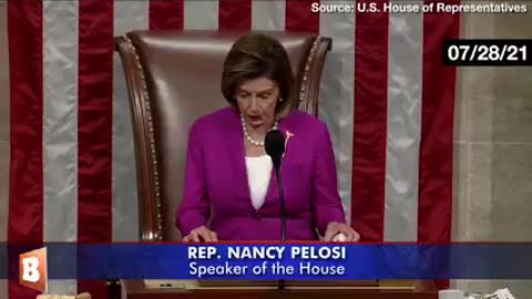 Nancy Pelosi de vil several times not wearing a mask especially in the halls of Congress