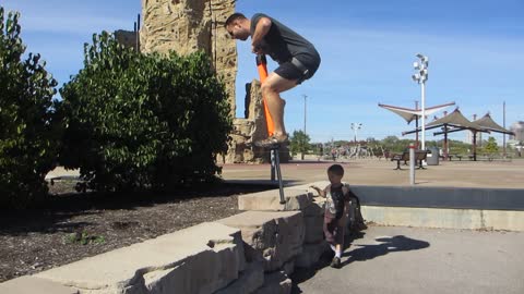 Pogo at Climbing Park