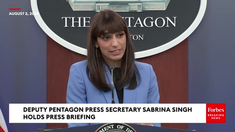 *JUST IN*: Pentagon Deputy Press Secretary Holds Press Briefing As Conflict Escalates In Middle East