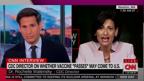 CDC Director: Vaccine Passports ‘May Very Well Be a Path Forward’ in US