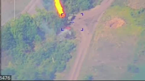 Russian operators destroy another Abrams on the Donetsk front near Volchye.