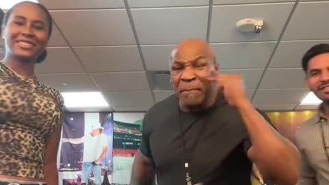 Mike Tyson's daughter Pranks Him With “Give Me My Money” Trend