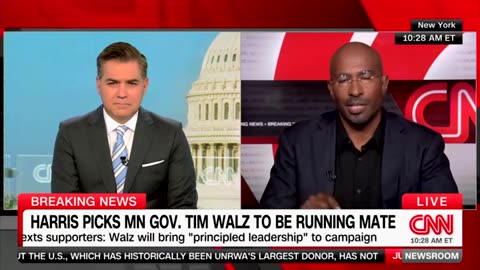 CNN’s Van Jones Suggests Kamala Harris Caved In To ‘Darker Parts’ Of Democratic Party With VP Pick