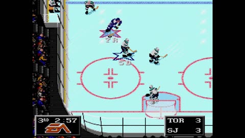 NHL '94 Franchise Mode 1988 Regular Season G21 - Kaze (TOR) at Len the Lengend (SJ)