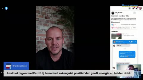 Third Eye Ferdi Hendriks luistert met ons naar reactie vanuit demo-kartel