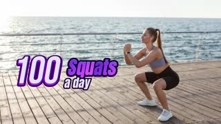 This is What Will Happen to Your Body If You Squat 100 Times a Day (Impressive)