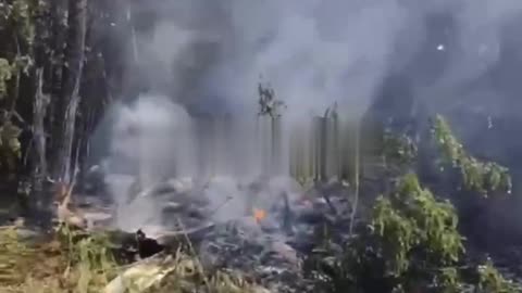 the Su-25 plane that crashed in the Belgorod region
