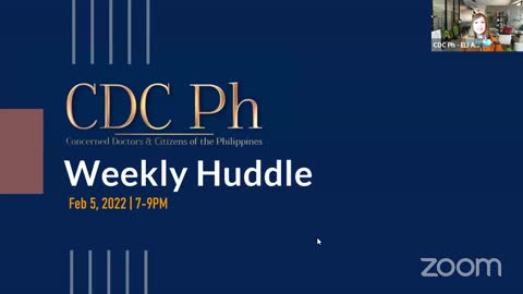 CDC Ph Weekly Huddle Feb 5, 2022: Noli Me Tangere!