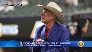 Texas Gov. REFUSES to Throw First Pitch After MLB Goes Woke