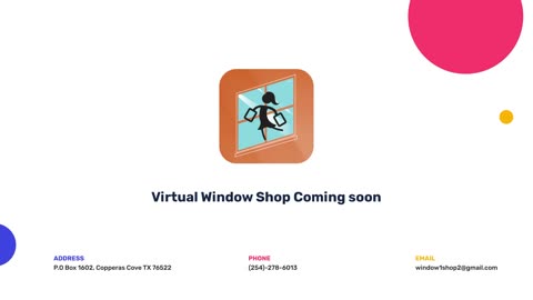 Virtual Window Shop - Small Local Businesses are facing extinction!