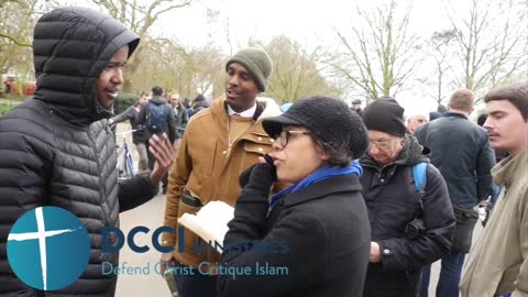 Bad tap dancing by dawah team Speakers Corner