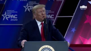 Donald Trump Delivers a Speech at the 2020 CPAC Convention in Maryland - February 29, 2020