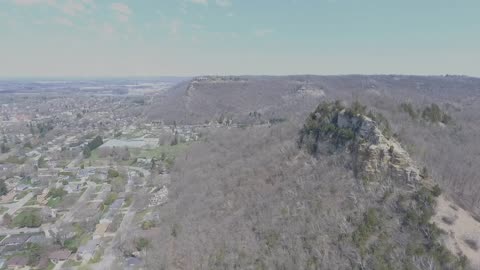 Flight Over South Side La Crosse Wisconsin