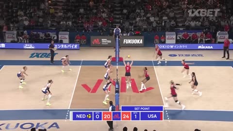 🇳🇱 NED vs. 🇺🇸 USA - Highlights / Week 3 / Women's VNL 2024/Volleyball!