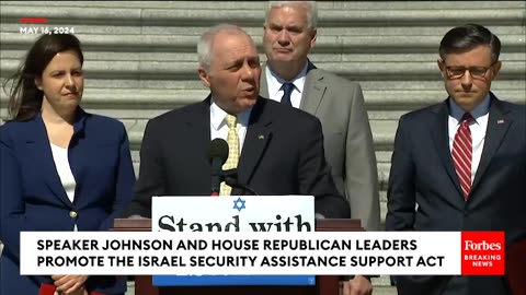 BREAKING- Speaker Johnson Hammers Biden, Schumer Of Blocked Shipment Of Military Aid To Israel