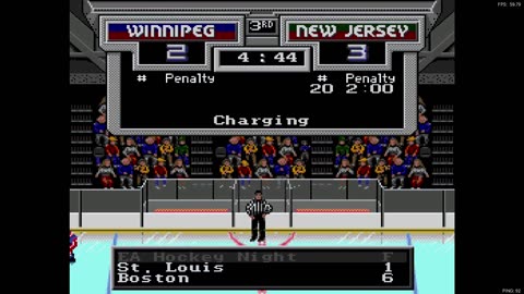 NHL '94 New Player League game 8 - Flags2013 (WPG) at Len the Lengend (NJ)