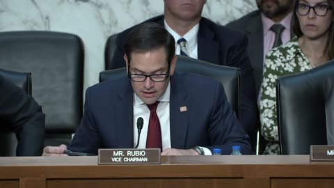 Vice Chairman Rubio delivers closing remarks at a hearing on foreign threats to the 2024 elections