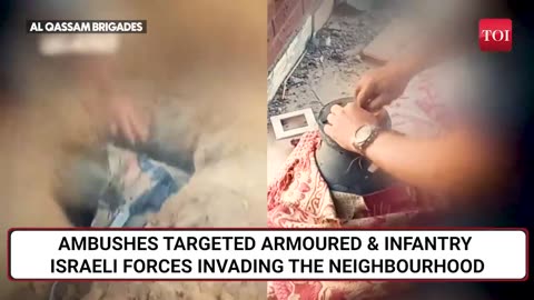 Al Qassam Blows Up Israeli Platoons; Hamas Video Shows Five Attacks Within Four Hours.mp4